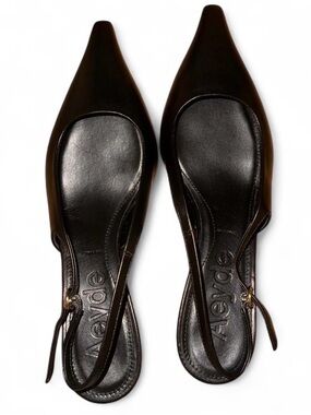 Aeyde Catrina Slingback Pumps Black EU 35.5